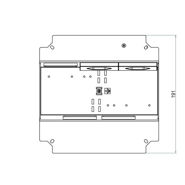 Produktbild UBD 215 228  -  Steckdoseneinsatz für 3+2 FLF inkl. 2xT13, weiss